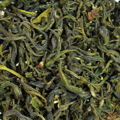 Natural choice jasmine flower blended green tea