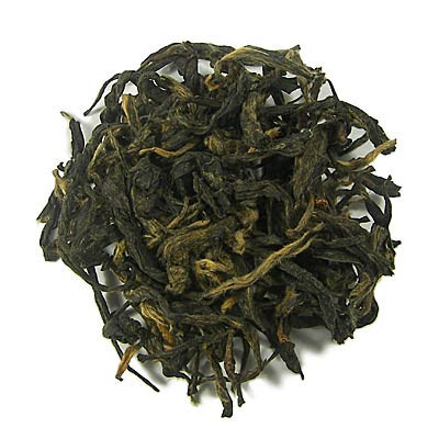 yunnan tea suplier organic loose leaf black tea