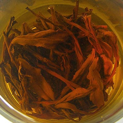 weight loss capsule keemun black tea 1132 with high raw pu-erh organic tea
