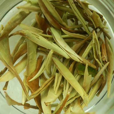 Chinese Natural Puerh Tea In Triangular Shape Tea Box